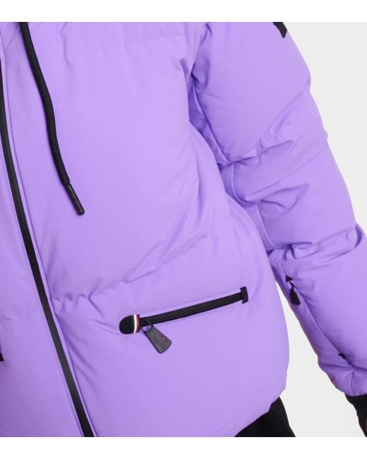 3 MONCLER GRENOBLE Purple Skijacke Allesaz