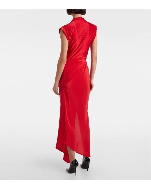 Victoria Beckham Red Maxi Dresses