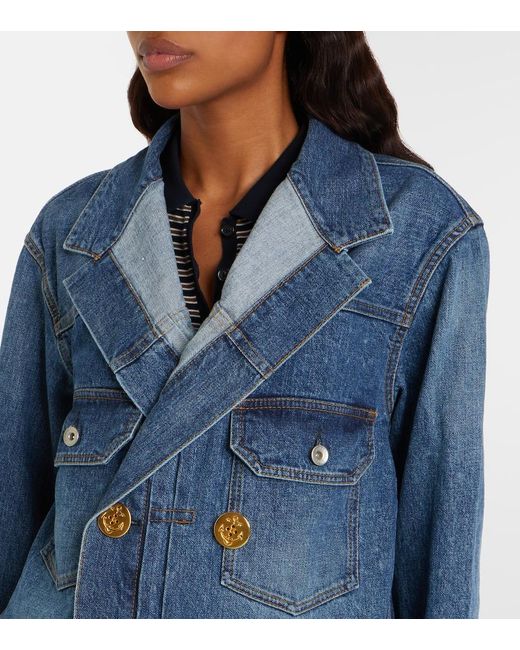 Sacai Blue Denim Jacket
