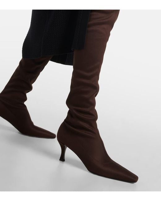 Proenza Schouler Brown Suede Over-The-Knee Boots
