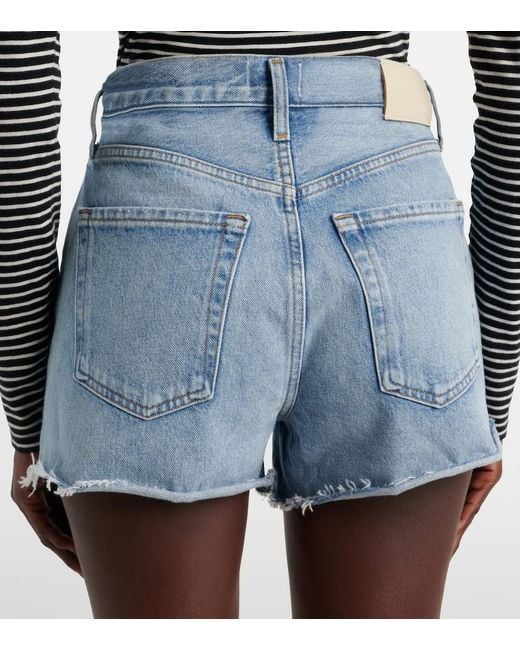 Citizens of Humanity Blue Marlow Denim Shorts