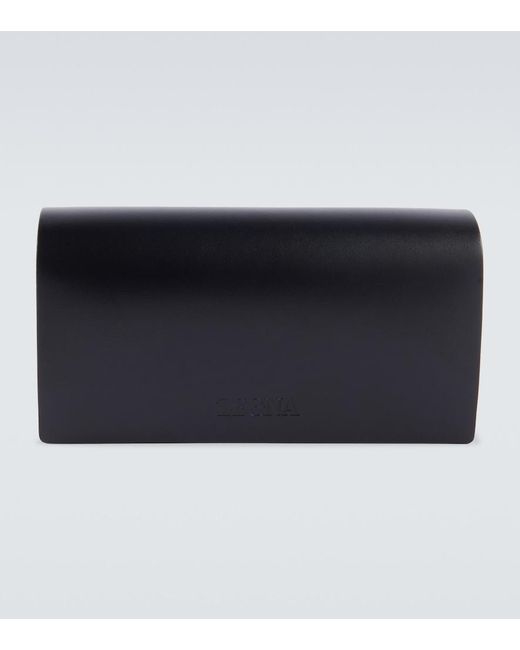 Zegna Gray Flat-Top Sunglasses for men