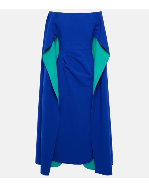 Robe longue Guiomar Roksanda en coloris Blue