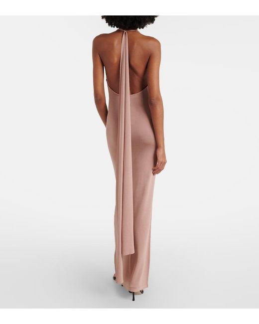 AYA MUSE White Onda Maxi Dress