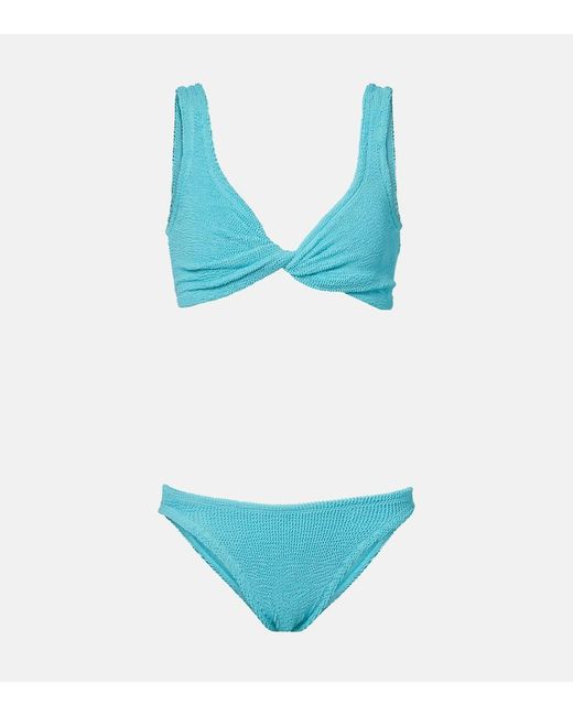 Hunza G Blue Juno Bikini