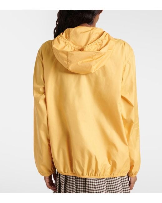 Moncler Yellow Fegeos Technical Jacket