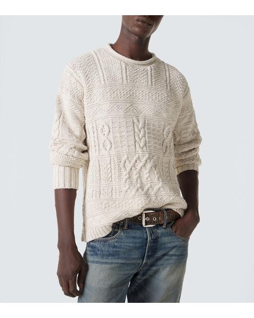 Pullover di RRL in Natural da Uomo
