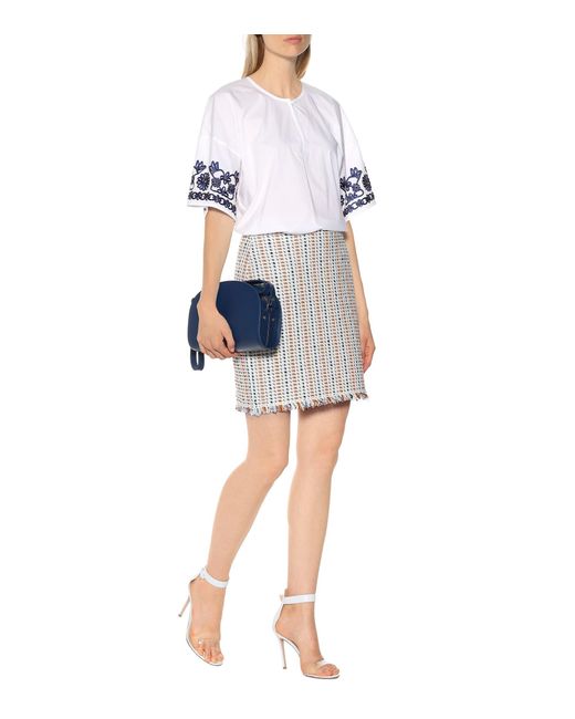 Tory Burch Hollis Linen And Cotton 