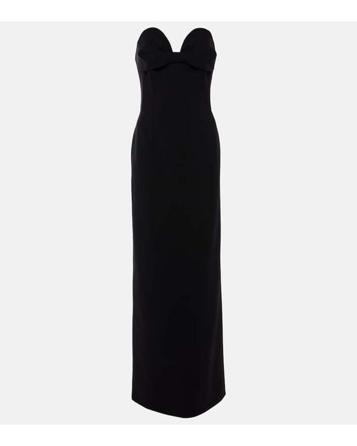Magda Butrym Black Robe Aus Einem Wollgemisch