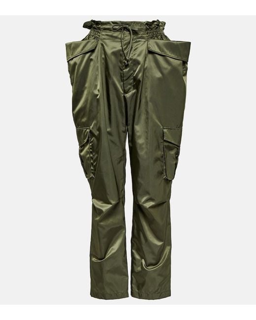 Noir Kei Ninomiya Green Cargo Pants