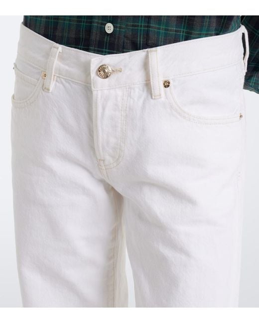 FRAME White The Wide-Leg Jeans