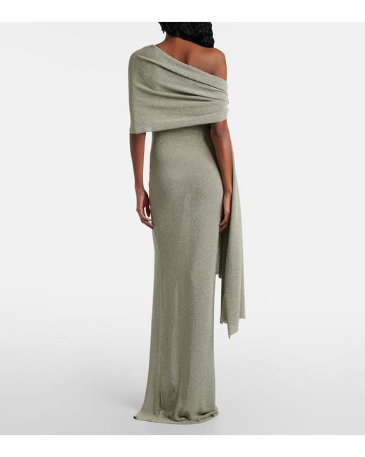 Robe Longue AYA MUSE en coloris Green
