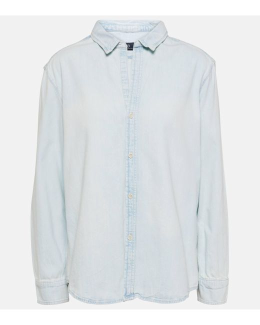 AG Jeans White Denim Shirt
