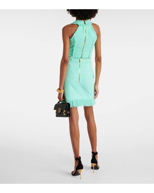 Minigonna di Balmain in Green