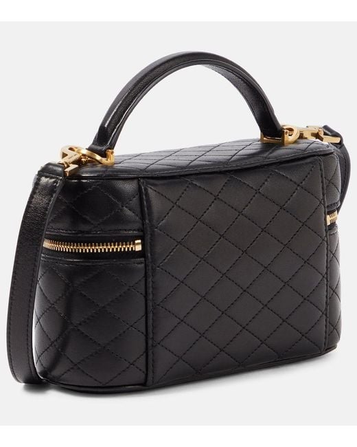 Saint Laurent Black Gaby Quilted Leather Bag