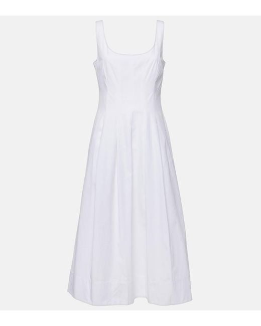 Proenza Schouler White Label Shelby Cotton Midi Dress