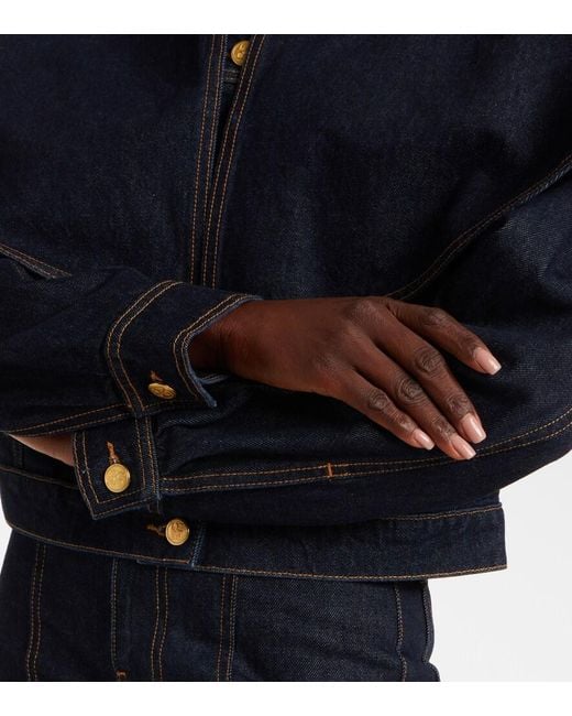 Ulla Johnson Blue Jeansjacke Agata