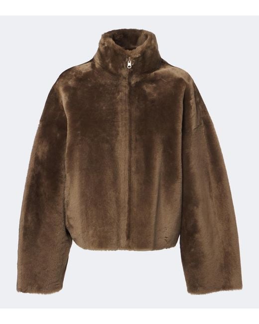 Arma Brown Indy Reversible Shearling Jacket