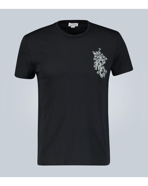 Alexander McQueen Cotton Amq T-shirt in 