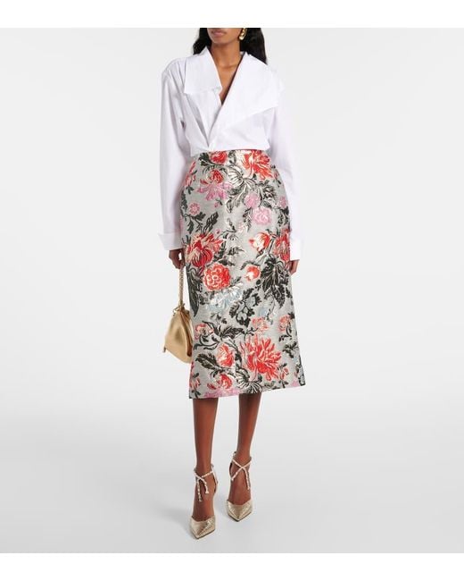 Escarpins Stevie 100 En Cuir Synthetique A Ornements Jimmy Choo en coloris White