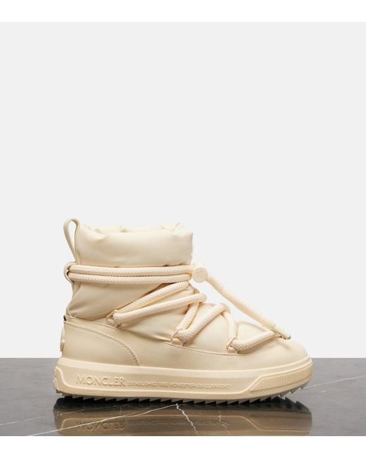 Moncler Natural Schneestiefel Monpulse Mid