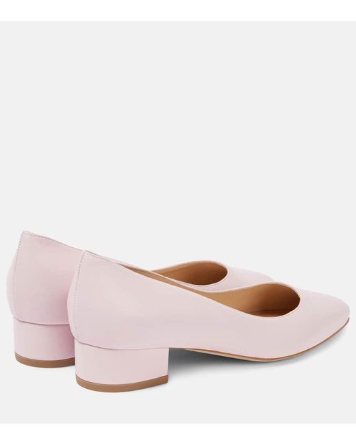 Manolo Blahnik Pink Pumps Lista 30 Aus Leder