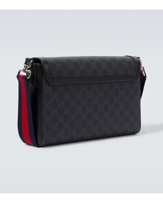 Gucci Umhängetasche Mit Gg in Black für Herren