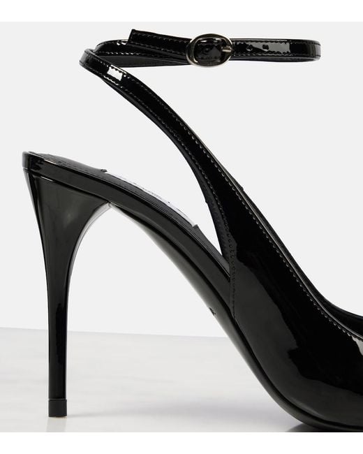 Alaïa Black Alaã¯A Rounded Toe Sling Back