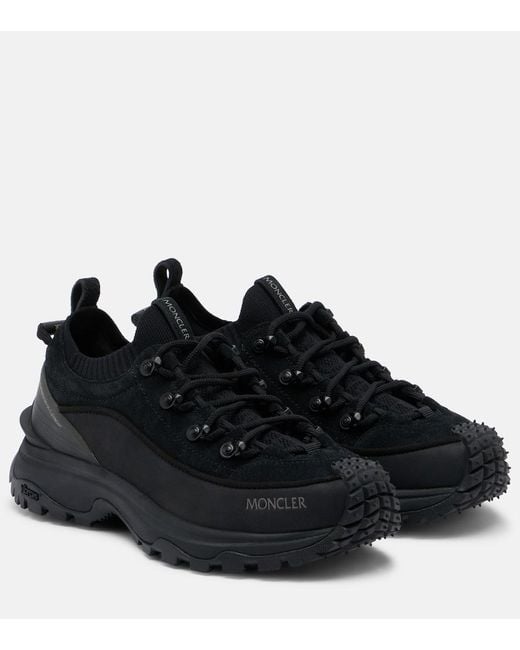 Moncler Black Trailgrip Lite3 Sneakers