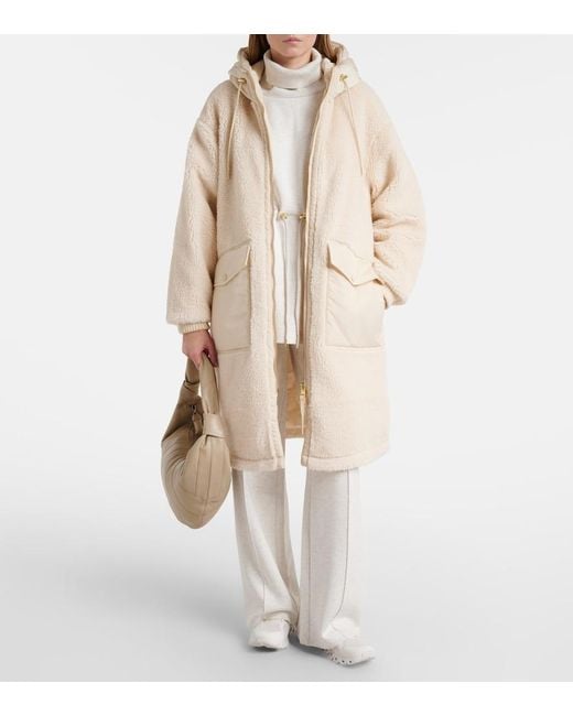 Varley Natural Cyrus Reversible Coat