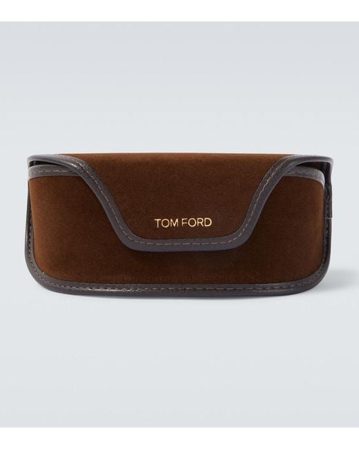 Tom Ford Brown Andy-02 Square Sunglasses for men