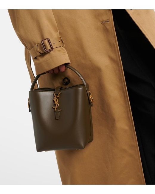 Saint Laurent Green "le 37" Bucket Bag