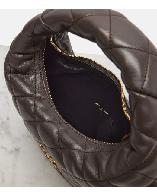 Saint Laurent Black Tote Icarino Aus Leder