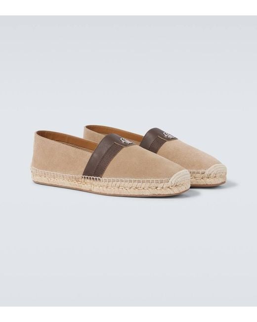 Christian Louboutin Espadrilles Alfarica Aus Leder in White für Herren