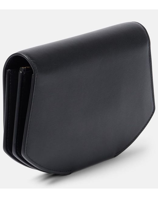 SAVETTE Black Florence Leather Clutch