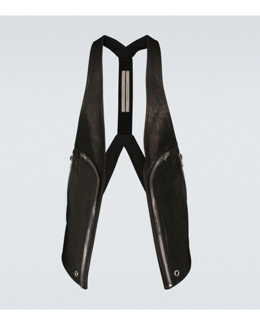 Rick Owens Bauhaus Harness Vest IT46