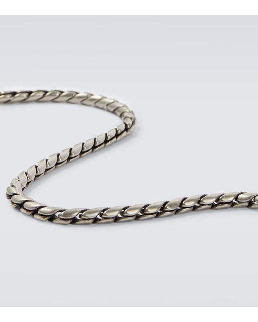 Dries Van Noten Halskette in Metallic für Herren