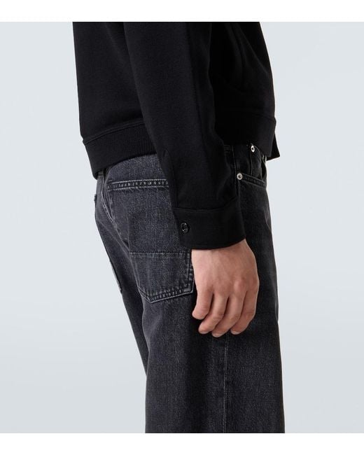 Lardini Black Virgin Wool Overshirt for men