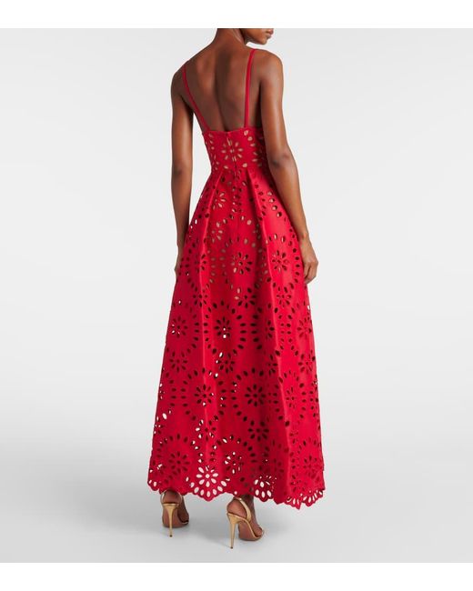 Elie Saab Red Robe Aus Satin