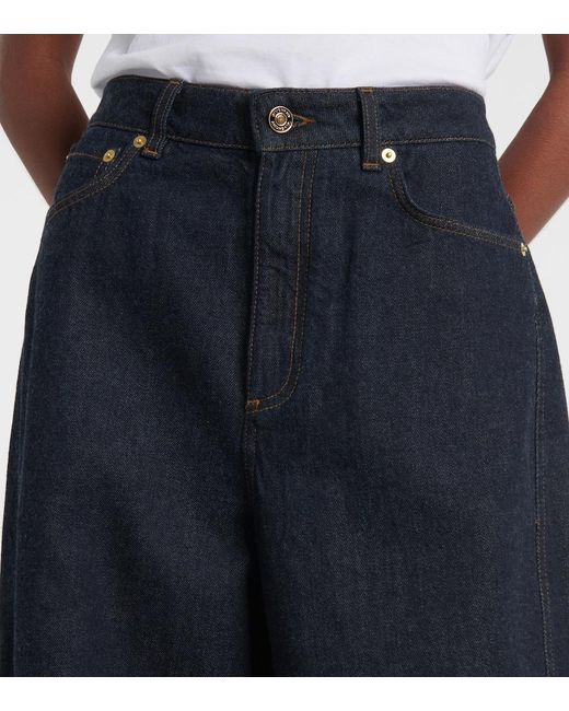 Jeans Anchos Cocoon Givenchy de color Blue