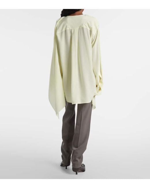 Blusa Kiki di Calvin Klein in Natural