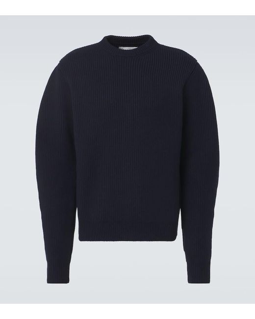 Jil Sander Pullover Aus Wolle in Blue für Herren