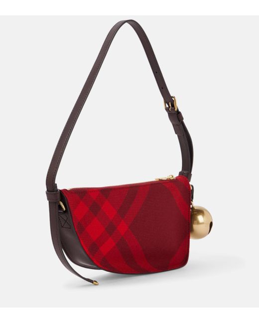 Burberry Red Shield Mini Shoulder Bag