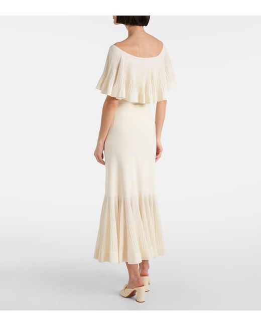 Gonna Midi Illuminate di Zimmermann in Natural