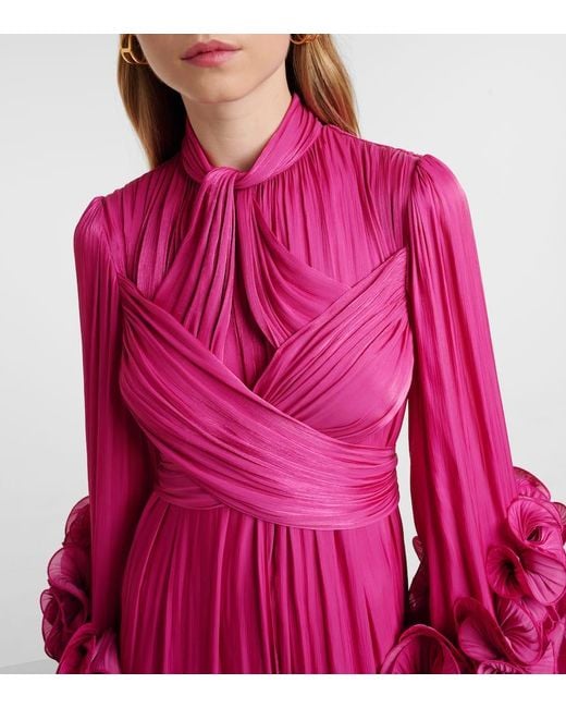Costarellos Pink Midikleid