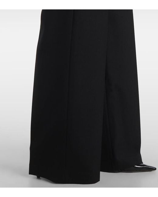 Rebecca Vallance Black Eclipse Wide-Leg Pants