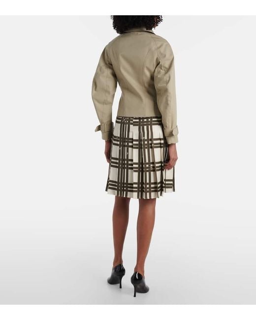 Burberry Natural Cropped Jacket