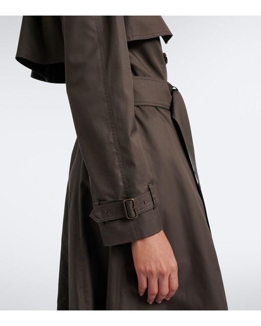 Burberry Brown Pembury Cotton Gabardine Trench Coat