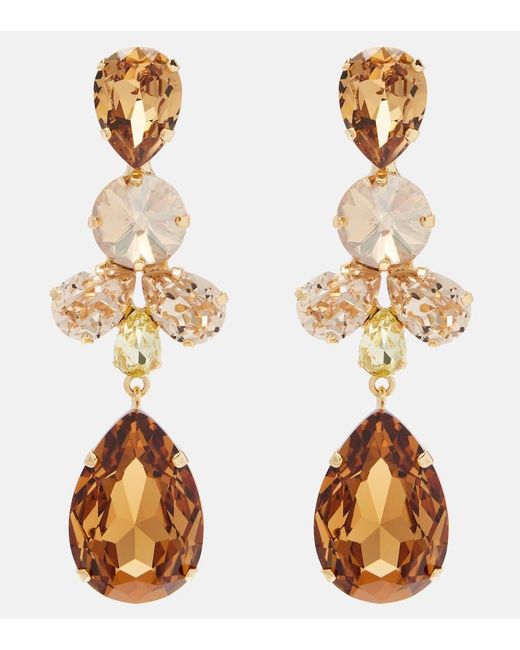 Jennifer Behr Metallic Ohrringe Jillian, 18Kt Vergoldet