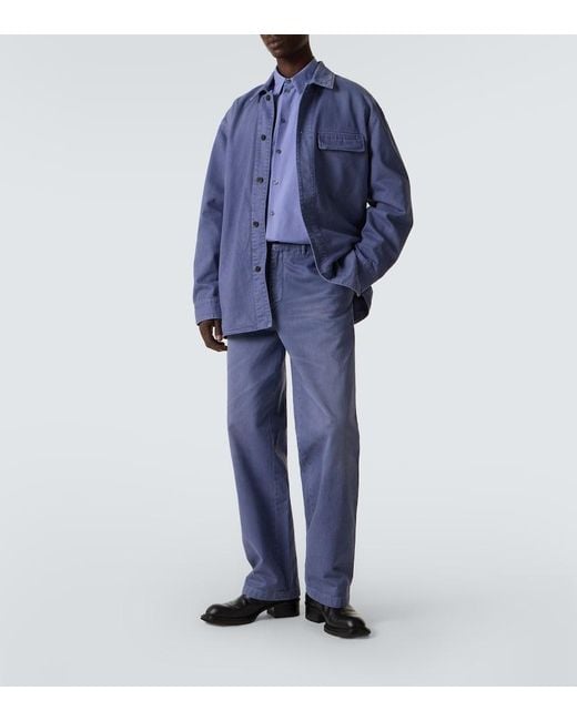Calvin Klein Blue Axel Cotton Shirt for men